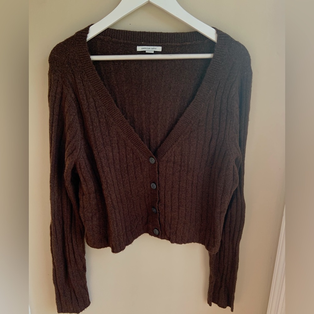 American Eagle knit top/cardigan
